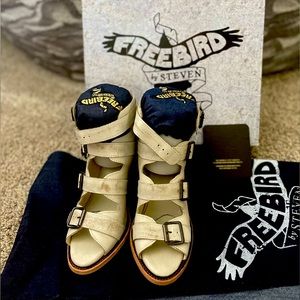 Freebird By Steven - Brand New In Box Wmns Quail Ice Sandal Sz 9